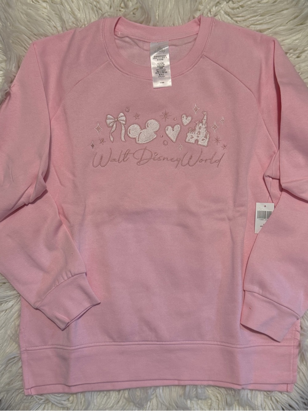 Disney Parks Pink Icons Sweatshirt